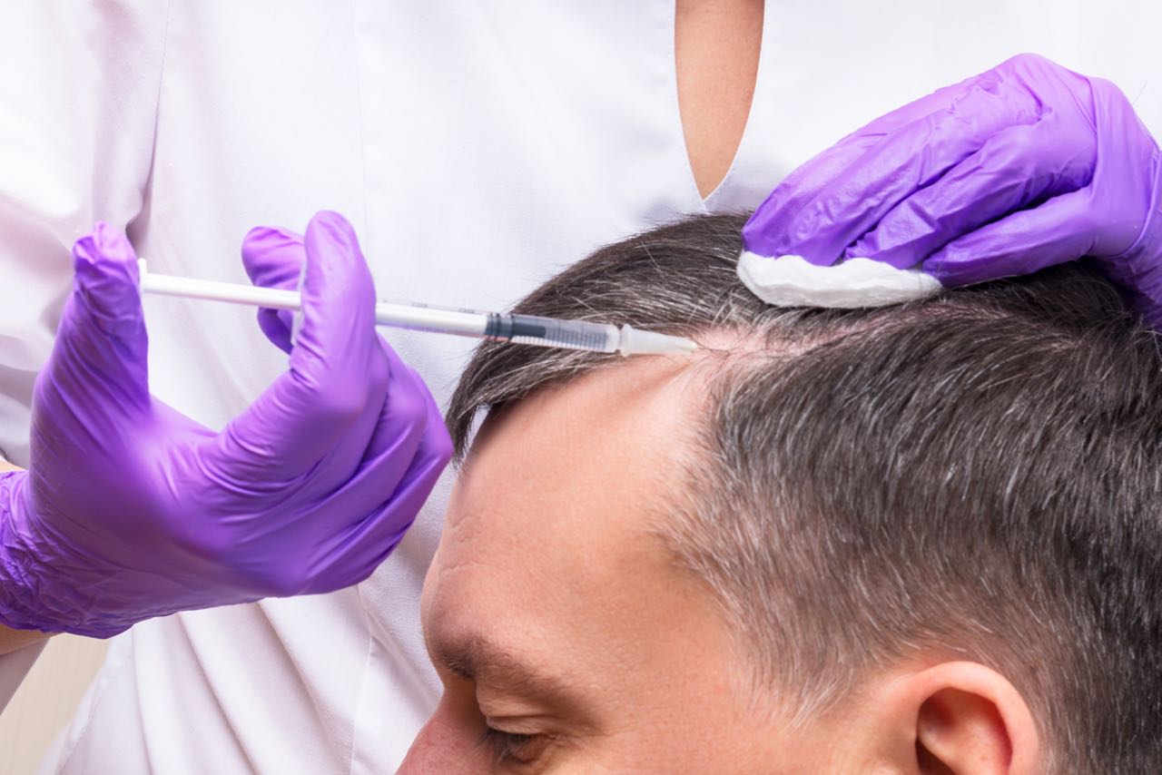 Clinical setting for platelet-rich plasma and scar treatments
