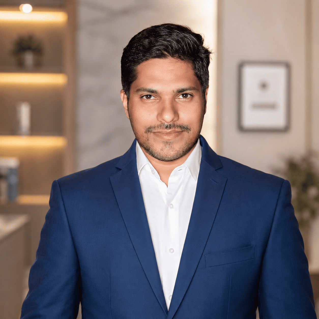 Portrait of Dr. Ganesh Korde, dermatologist at Korde Skin Clinic in Washim